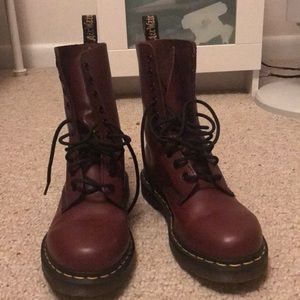 Red Dr. Martens